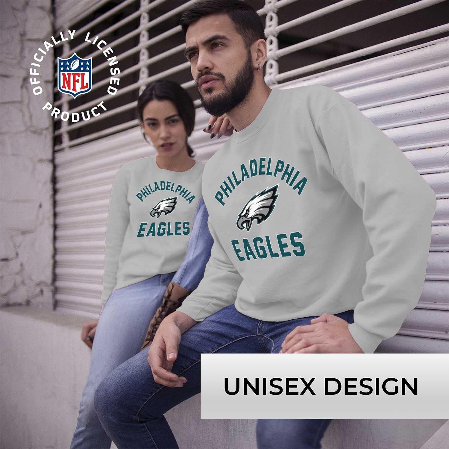 NFL Adult Gameday Football Crewneck Sweatshirt - Cotton Blend - Stay Warm, Comfortable & Stylish on Game Day